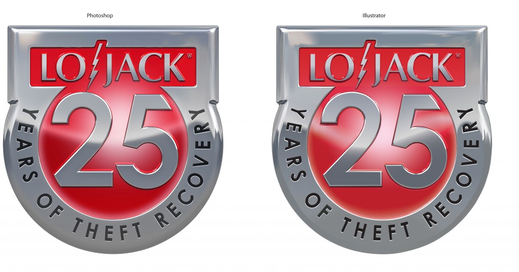 LoJack 25th Anniversary Logo